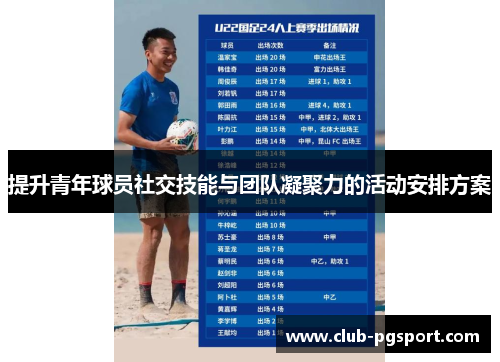 提升青年球员社交技能与团队凝聚力的活动安排方案 提升青年球员社交技能与团队凝聚力的活动安排方案