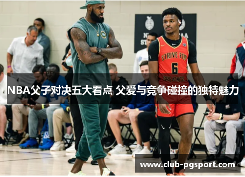NBA父子对决五大看点 父爱与竞争碰撞的独特魅力 NBA父子对决五大看点 父爱与竞争碰撞的独特魅力
