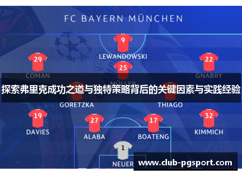 探索弗里克成功之道与独特策略背后的关键因素与实践经验