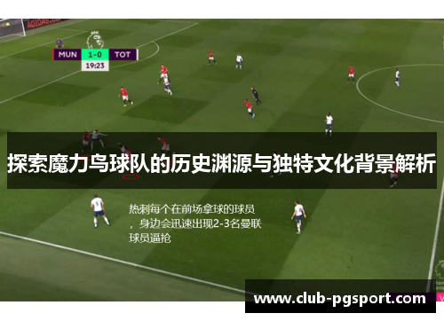 探索魔力鸟球队的历史渊源与独特文化背景解析 探索魔力鸟球队的历史渊源与独特文化背景解析